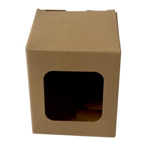Kraft Windowed Boxes