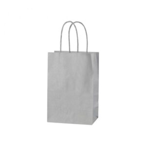 SILVER TWIST HANDLE PAPER