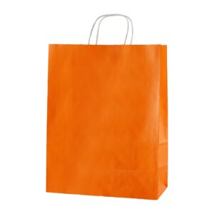 ORANGE TWISTED HANDLE PAPER