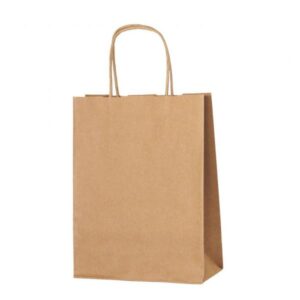 BROWN TWISTED HANDLE KRAFT PAPER
