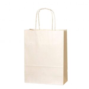 CREAM / IVORY TWISTED HANDLE PAPER
