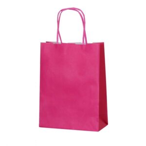 FUCHSIA TWISTED HANDLE PAPER