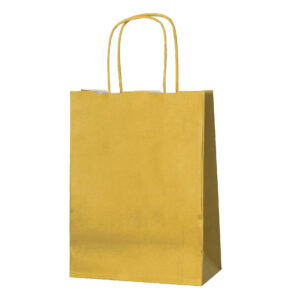 GOLD TWISTED HANDLE PAPER
