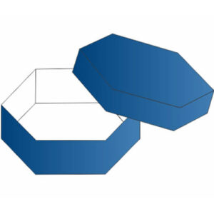 Hexagon Two-Piece Boxes