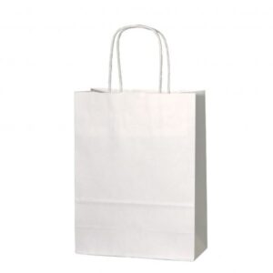 WHITE TWISTED HANDLE PAPER